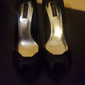 White House Black Market Ray Platform Pumps